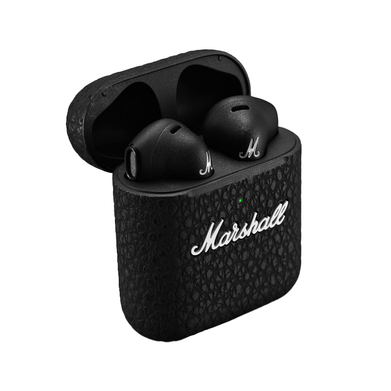 Marshall Minor III True Wireless In-Ear Headphones, Black